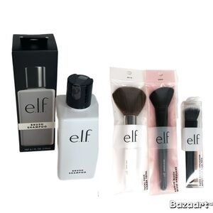 e.l.f. Black and White Makeup Brush Set